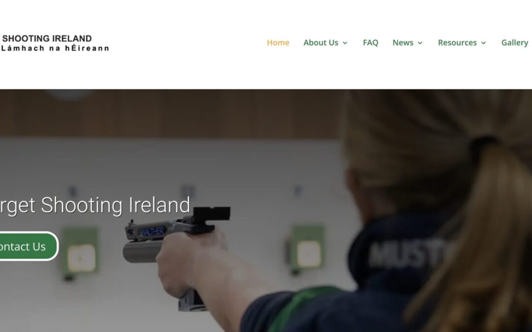 Target Shooting Ireland Website Design by Nua Web Design